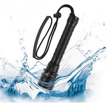 Waterproof 50000LM 3xT6 LED Scuba Diving Flashlight Underwater 100M Torch Without Battery