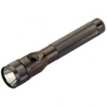 LED Flashlight with AC Steady Charger, Black - 425 Lumens LED Flashlight with AC Steady Charger, Black - 425 Lumens