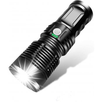 Super Bright Flahlight 90000 Lumen Waterproof LED Flashlight Rechargeable Handheld light